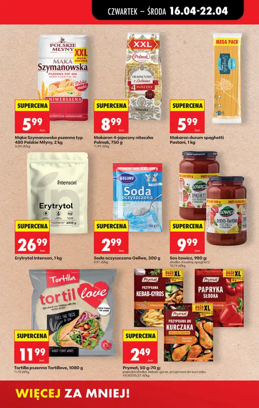 Biedronka - gazetka promocyjna Od czwartku, Z ladą tradycyjną od czwartku 16.04 do środy 22.04 - strona 59