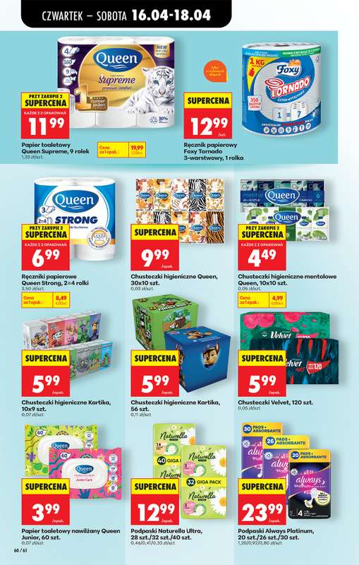 Biedronka - gazetka promocyjna Od czwartku, Z ladą tradycyjną od czwartku 16.04 do środy 22.04 - strona 82