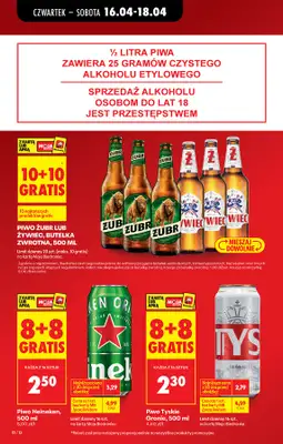 Biedronka - gazetka promocyjna Od czwartku, Z ladą tradycyjną od czwartku 16.04 do środy 22.04 - strona 14