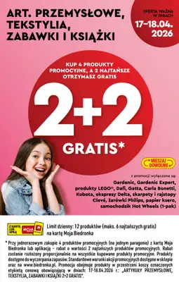 Biedronka - gazetka promocyjna Hity i inspiracje, od 18.04 od soboty 18.04 do środy 06.05 - strona 2