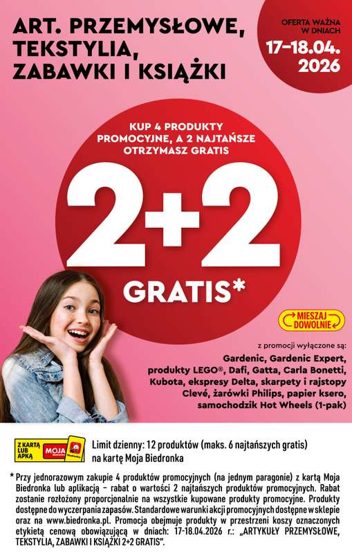Biedronka - gazetka promocyjna Hity i inspiracje, od 18.04 od soboty 18.04 do środy 06.05 - strona 2