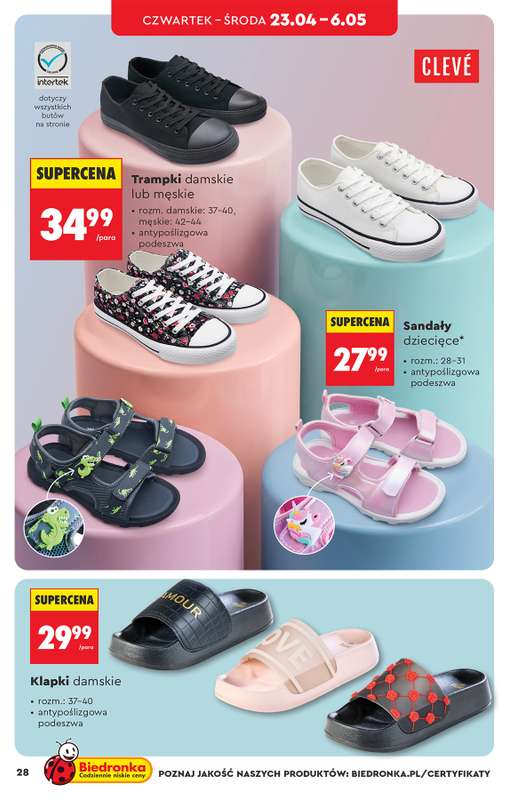 Biedronka - gazetka promocyjna Hity i inspiracje, od 18.04 od soboty 18.04 do środy 06.05 - strona 32