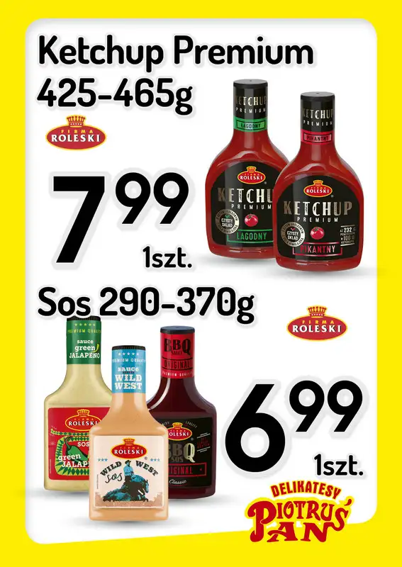 Delikatesy Piotruś Pan - gazetka promocyjna Plakaty promocyjne od piątku 17.04 do środy 22.04 - strona 3