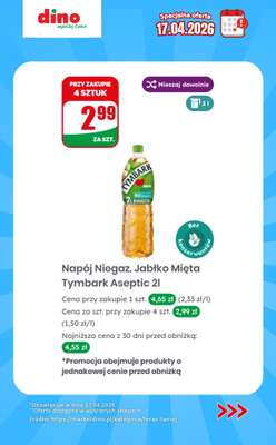 Dino - gazetka promocyjna Specjalna oferta na 17.04.2026 - promocje spoza gazetki od piątku 17.04 do piątku 17.04 - strona 3