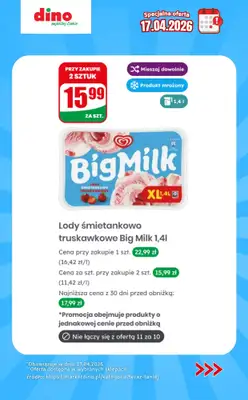 Dino - gazetka promocyjna Specjalna oferta na 17.04.2026 - promocje spoza gazetki od piątku 17.04 do piątku 17.04 - strona 7