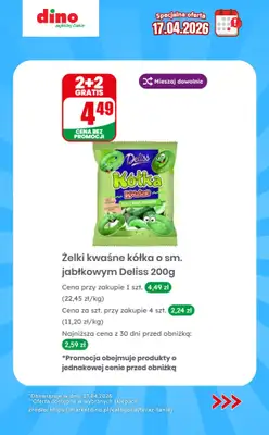 Dino - gazetka promocyjna Specjalna oferta na 17.04.2026 - promocje spoza gazetki od piątku 17.04 do piątku 17.04 - strona 9