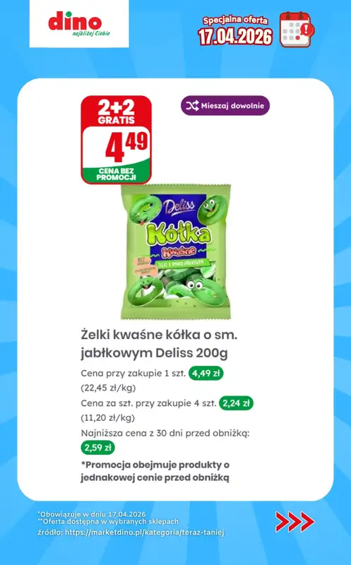 Dino - gazetka promocyjna Specjalna oferta na 17.04.2026 - promocje spoza gazetki od piątku 17.04 do piątku 17.04 - strona 9