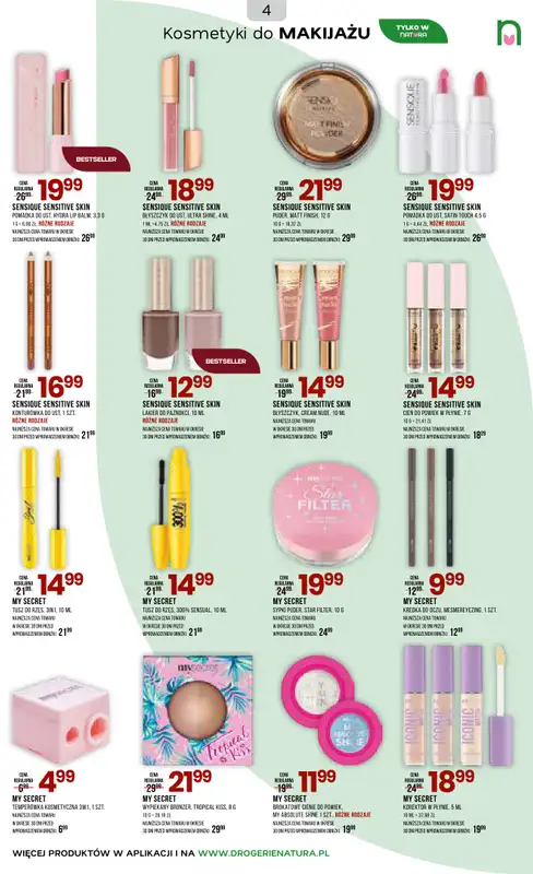 Drogerie Natura - gazetka promocyjna Gazetka od piątku 17.04 do wtorku 05.05 - strona 4