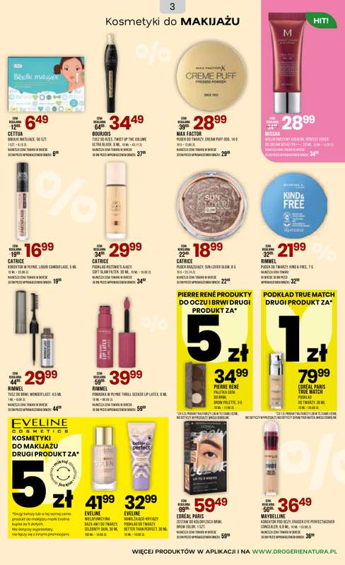 Drogerie Natura - gazetka promocyjna Gazetka od piątku 17.04 do wtorku 05.05 - strona 3