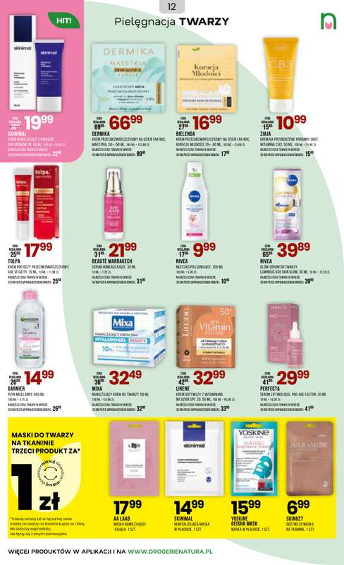 Drogerie Natura - gazetka promocyjna Gazetka od piątku 17.04 do wtorku 05.05 - strona 12