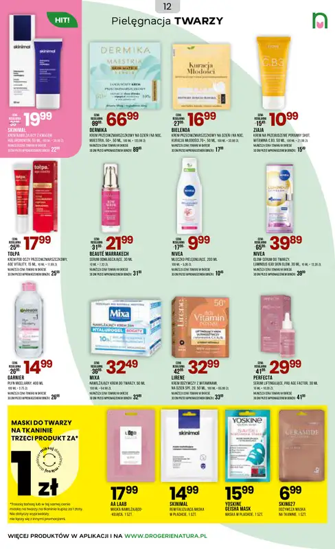 Drogerie Natura - gazetka promocyjna Gazetka od piątku 17.04 do wtorku 05.05 - strona 12