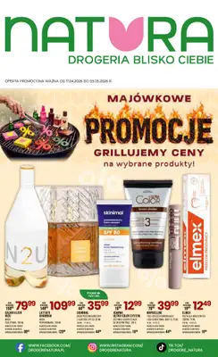 Drogerie Natura - gazetka promocyjna Gazetka od piątku 17.04 do wtorku 05.05
