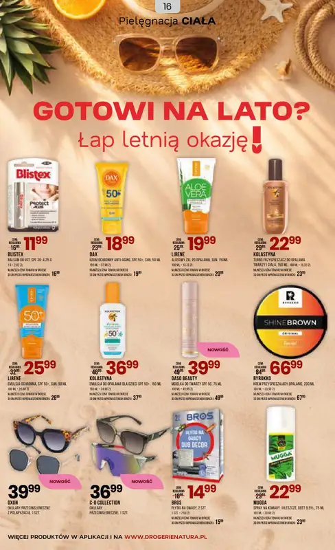 Drogerie Natura - gazetka promocyjna Gazetka od piątku 17.04 do wtorku 05.05 - strona 16