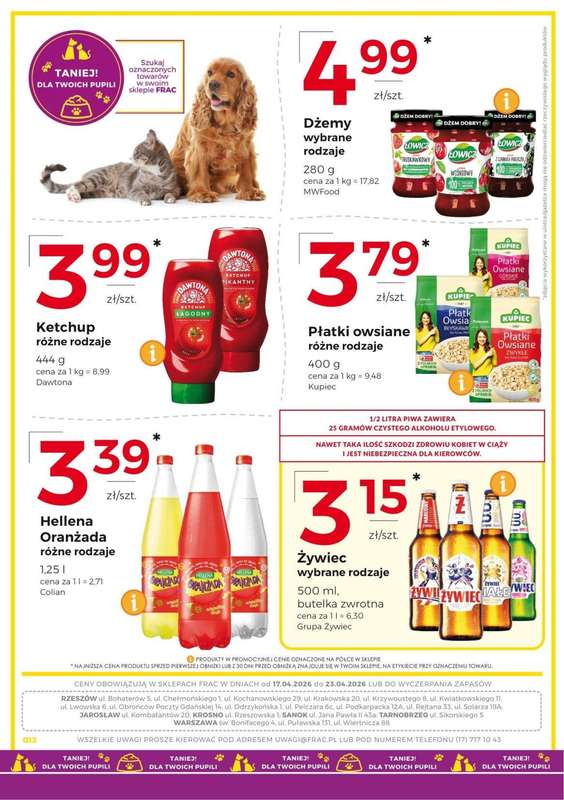 Frac - gazetka promocyjna Gazetka od piątku 17.04 do czwartku 23.04 - strona 4