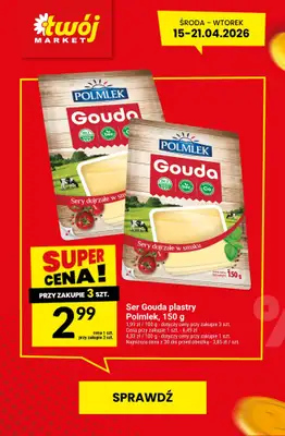 Twój Market - gazetka promocyjna Najlepsze promocje! od piątku 17.04 do wtorku 21.04 - strona 4