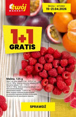 Twój Market - gazetka promocyjna Najlepsze promocje! od piątku 17.04 do wtorku 21.04 - strona 3