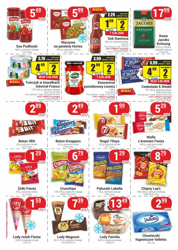 Delikatesy Sezam - gazetka promocyjna Gazetka od czwartku 30.04 do środy 13.05 - strona 3