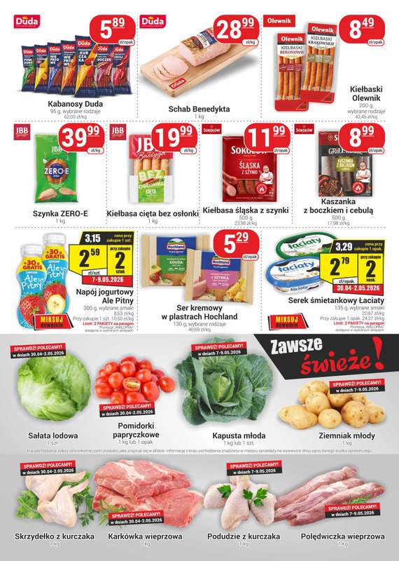 Delikatesy Sezam - gazetka promocyjna Gazetka od czwartku 30.04 do środy 13.05 - strona 2