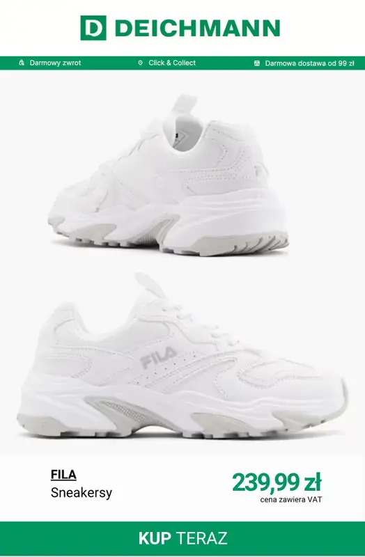 Deichmann - gazetka promocyjna -20% na nieprzecenione buty od piątku 17.04 do niedzieli 19.04 - strona 12