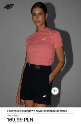 4F - gazetka promocyjna Wszystko na Trekking – przygotuj się na szlak od piątku 17.04  - strona 12