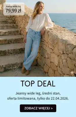 bonprix - gazetka promocyjna TOP DEAL - oferta limitowana od piątku 17.04 do środy 22.04