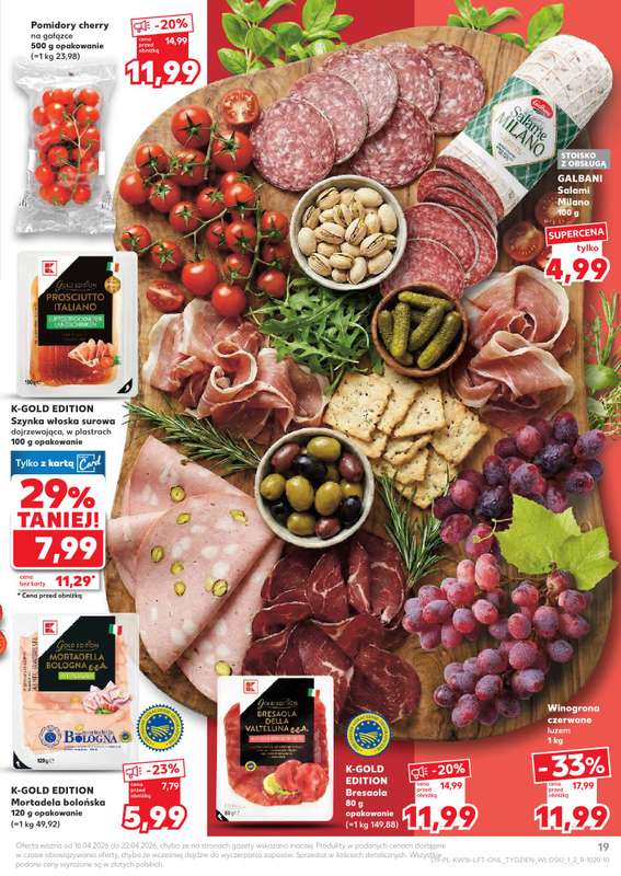 Kaufland - gazetka promocyjna Gazetka Tygodnia od czwartku 16.04 do środy 22.04 - strona 19