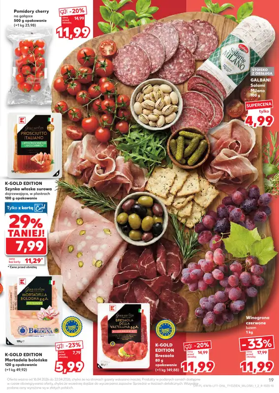 Kaufland - gazetka promocyjna Gazetka Tygodnia od czwartku 16.04 do środy 22.04 - strona 19