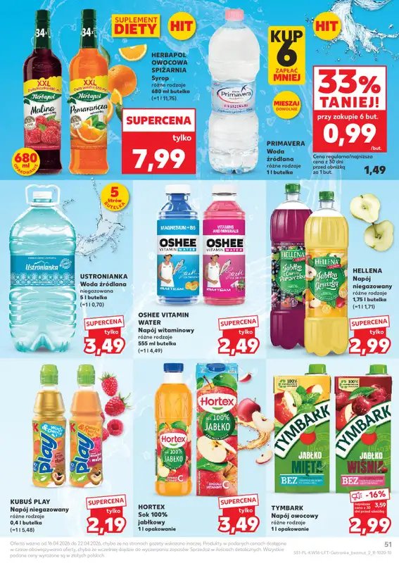 Kaufland - gazetka promocyjna Gazetka Tygodnia od czwartku 16.04 do środy 22.04 - strona 51