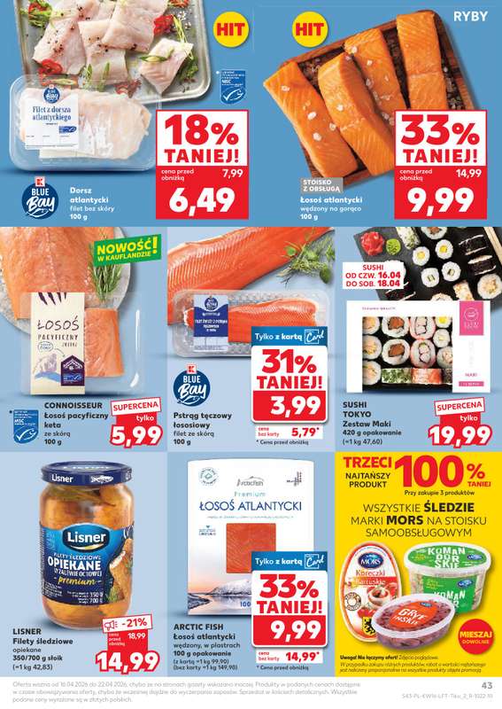 Kaufland - gazetka promocyjna Gazetka Tygodnia od czwartku 16.04 do środy 22.04 - strona 43