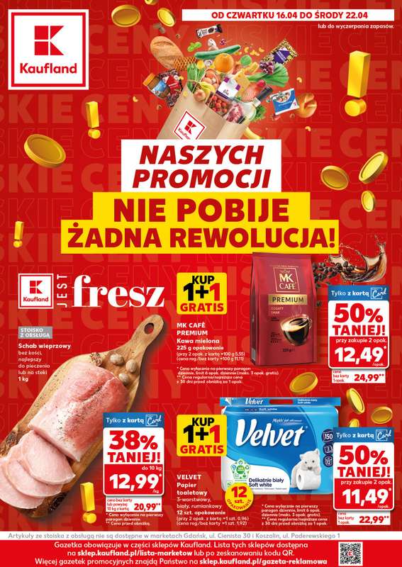 Kaufland - gazetka promocyjna Gazetka Tygodnia od czwartku 16.04 do środy 22.04
