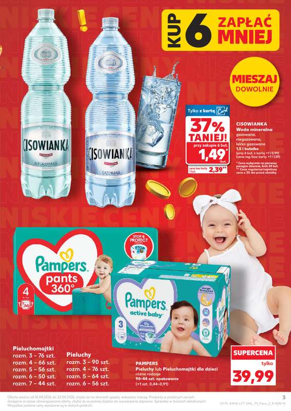 Kaufland - gazetka promocyjna Gazetka Tygodnia od czwartku 16.04 do środy 22.04 - strona 3