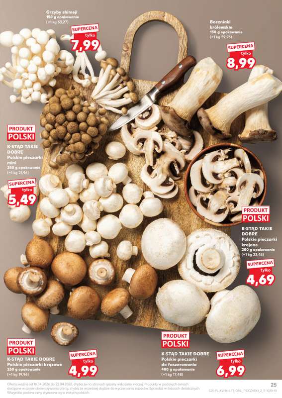 Kaufland - gazetka promocyjna Gazetka Tygodnia od czwartku 16.04 do środy 22.04 - strona 25