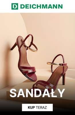 Deichmann - gazetka promocyjna Sandały na obcasie damskie od soboty 18.04 