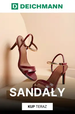 Deichmann - gazetka promocyjna Sandały na obcasie damskie od soboty 18.04 