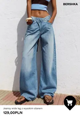 Bershka - gazetka promocyjna Kolekcja casual dla niej od piątku 17.04  - strona 10