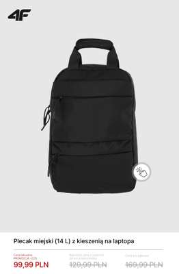 Plecak miejski (14 L) z kieszenią na laptopa