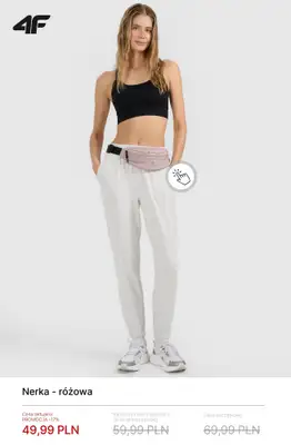4F - gazetka promocyjna Mid Season Sale: Torby, plecaki, nerki od soboty 18.04  - strona 5