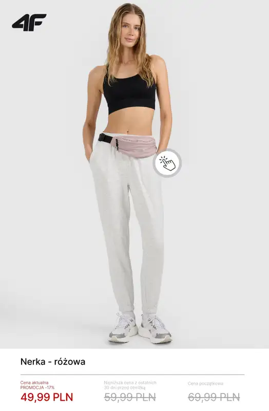 4F - gazetka promocyjna Mid Season Sale: Torby, plecaki, nerki od soboty 18.04  - strona 5