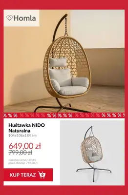 #Nowości i trendy - gazetka promocyjna Sezon na relaks - produkty na balkon i do ogrodu! od piątku 17.04  - strona 11