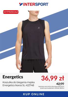 Koszulka do biegania męska Energetics Ikaros SL 422748