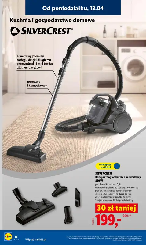 Lidl - gazetka promocyjna Katalog od poniedziałku 13.04 do soboty 18.04 - strona 16