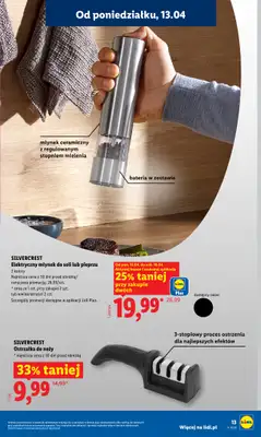 Lidl - gazetka promocyjna Katalog od poniedziałku 13.04 do soboty 18.04 - strona 13