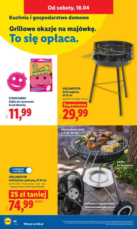 Lidl - gazetka promocyjna Katalog od poniedziałku 13.04 do soboty 18.04 - strona 50