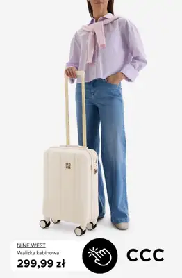 CCC - gazetka promocyjna Walizki idealne na podróż od piątku 17.04  - strona 7