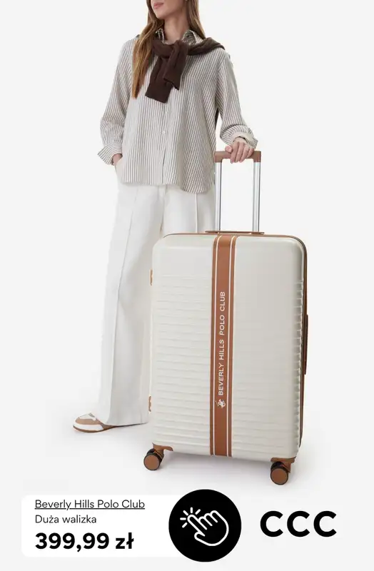 CCC - gazetka promocyjna Walizki idealne na podróż od piątku 17.04  - strona 9