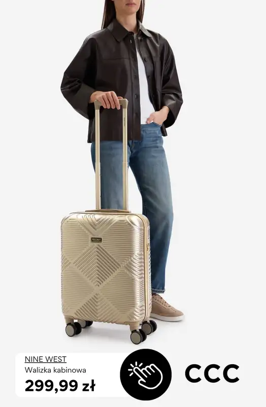 CCC - gazetka promocyjna Walizki idealne na podróż od piątku 17.04  - strona 5