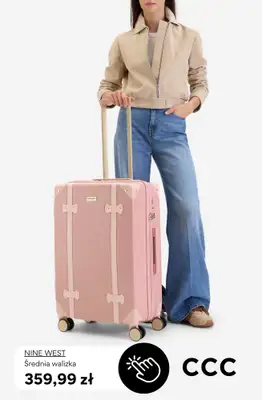CCC - gazetka promocyjna Walizki idealne na podróż od piątku 17.04  - strona 6