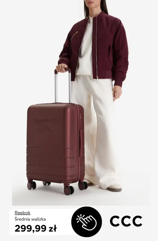 CCC - gazetka promocyjna Walizki idealne na podróż od piątku 17.04  - strona 3