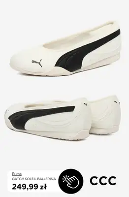 CCC - gazetka promocyjna Baleriny damskie od soboty 18.04  - strona 9