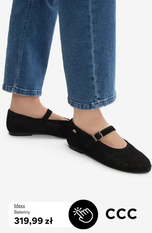 CCC - gazetka promocyjna Baleriny damskie od soboty 18.04  - strona 6